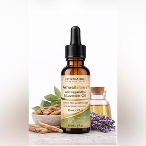 AshwaBalance™ Calming Botanical Oil – Ashwagandha & Lavender Topical Blend